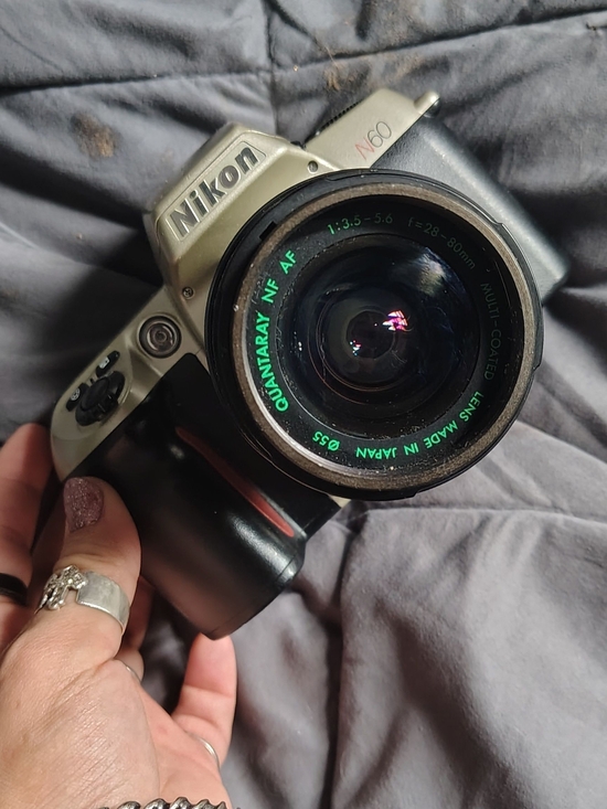 Nikon Other - Nikon N60 Silver and Black 35-80mm Film SLR Camera